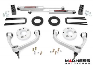 Ford F-150 Lift Kit - 3" Lift - Aluminum Control Arms - Strut Spacers - N3 Rear Shocks